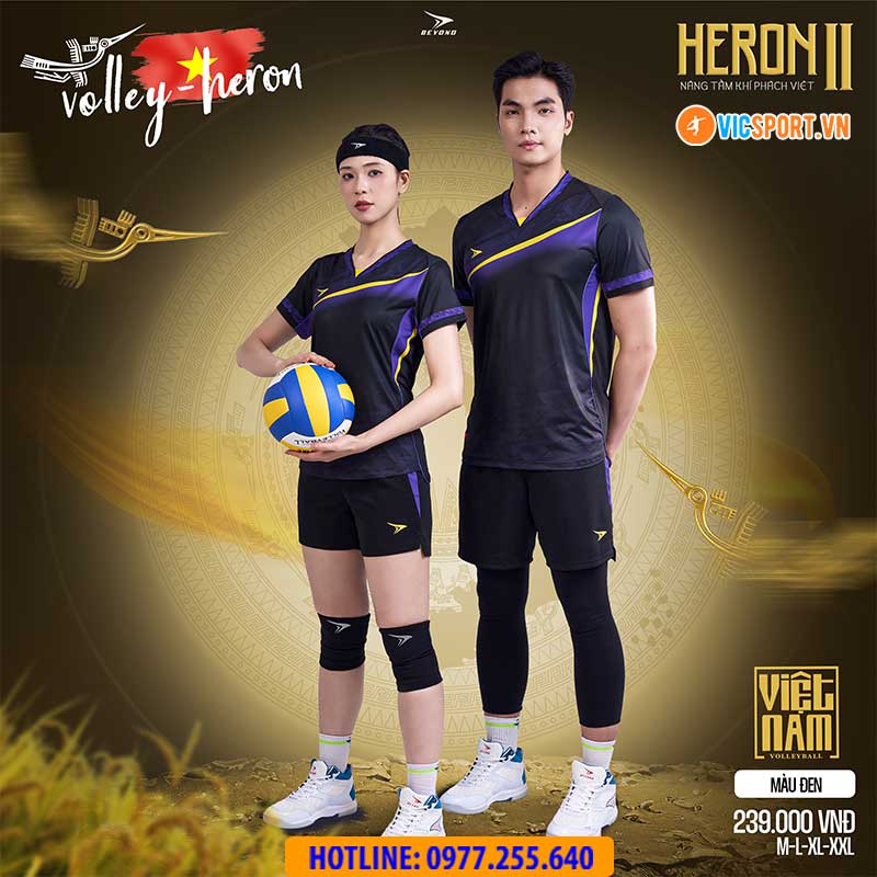 Quần áo bóng chuyền Beyono Heron 2 nam nữ - Hình ảnh 52