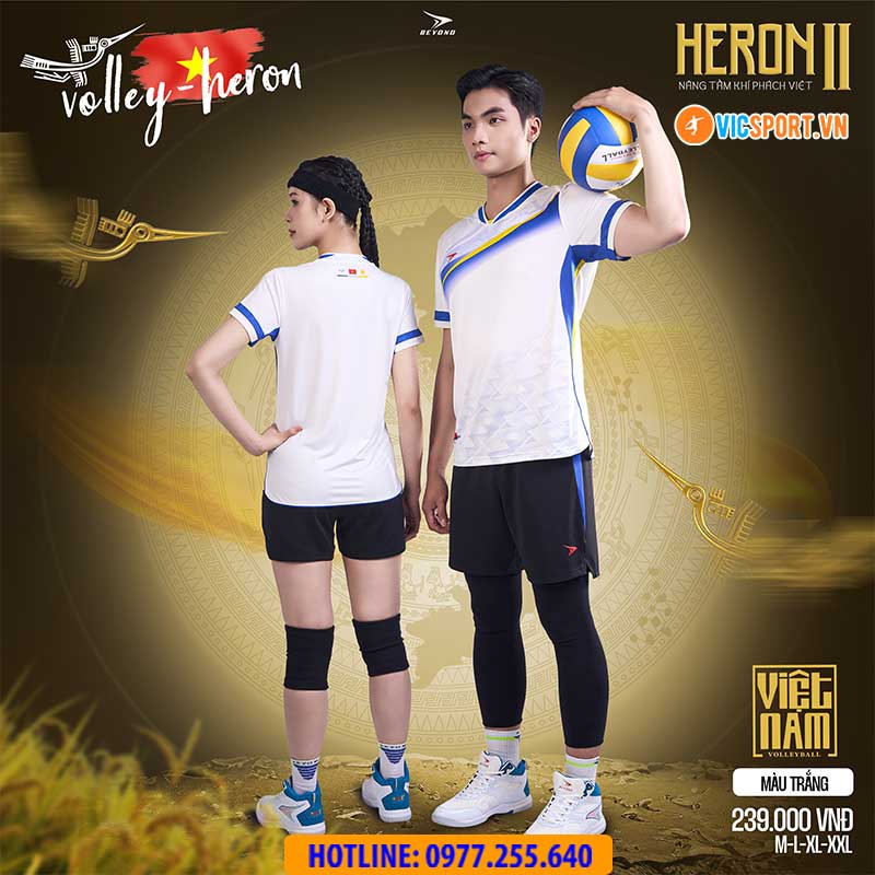 Quần áo bóng chuyền Beyono Heron 2 nam nữ - Hình ảnh 54