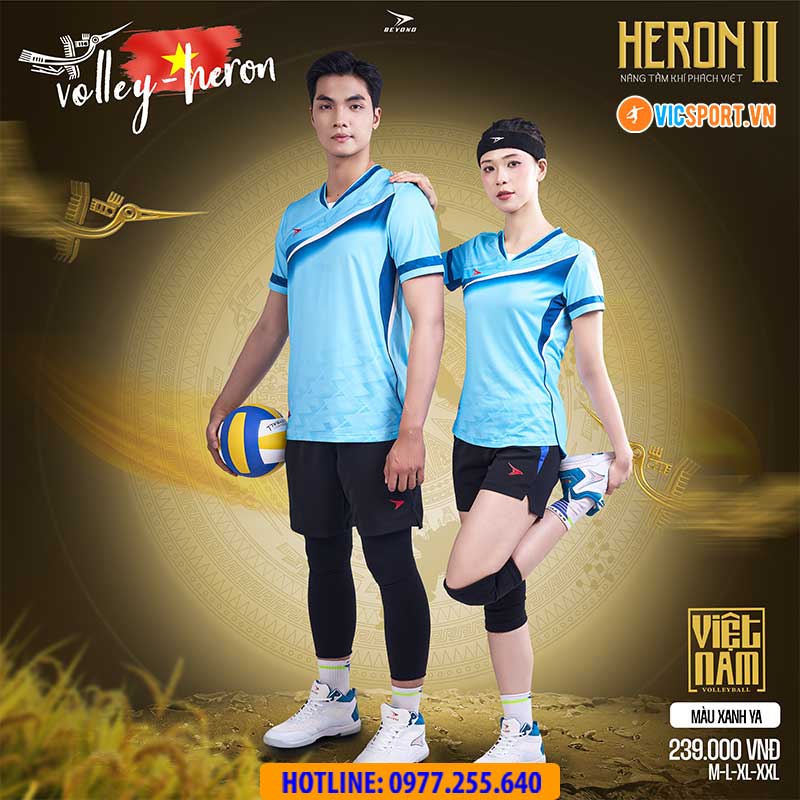 Quần áo bóng chuyền Beyono Heron 2 nam nữ - Hình ảnh 56