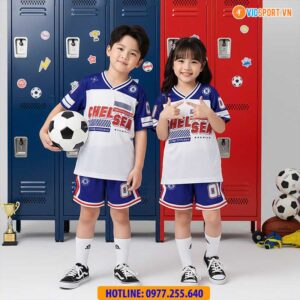 Quần áo Jersey bóng đá trẻ em Clb Chelsea