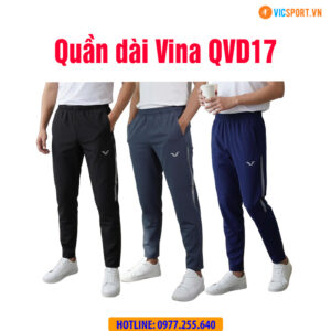 Quần dài nam Vina Authentic QVD17 ống suông vải dù
