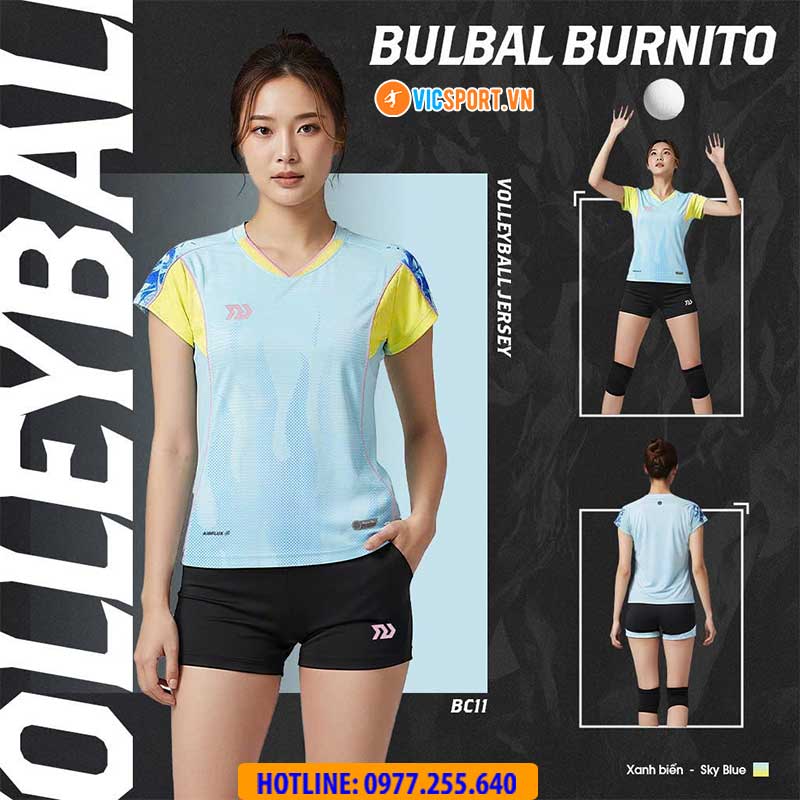 Quần áo bóng chuyền nữ Bulbal Burnito - Hình ảnh 7