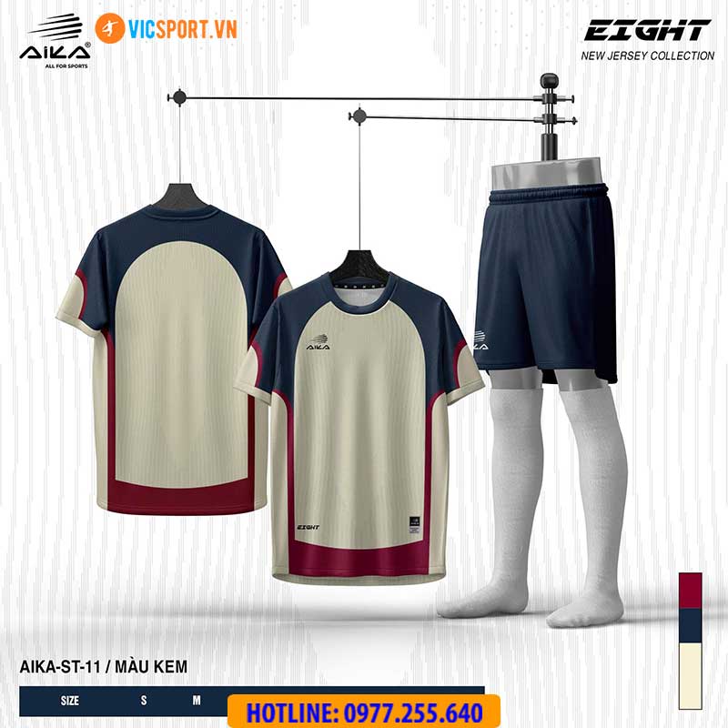 Áo đá banh thiết kế Aika Eight - Hình ảnh 12