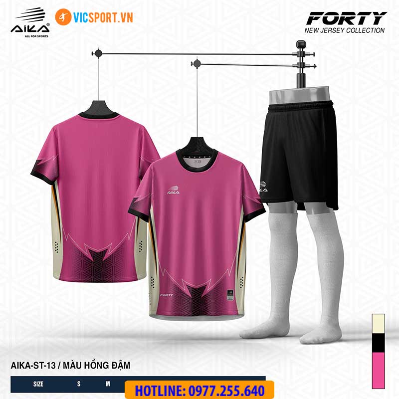 Áo đá banh thiết kế Aika Forty - Hình ảnh 10