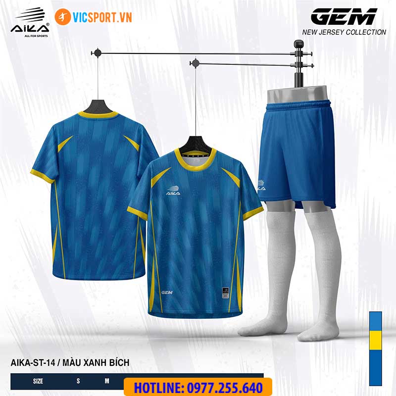 Áo đá banh thiết kế Aika Gem - Hình ảnh 14