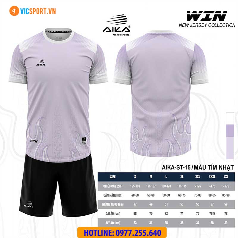 Áo đá banh thiết kế Aika Win - Hình ảnh 6