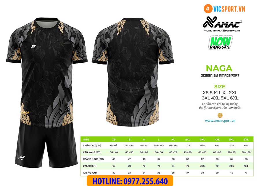 Áo đá banh thiết kế Ama Naga - Hình ảnh 8