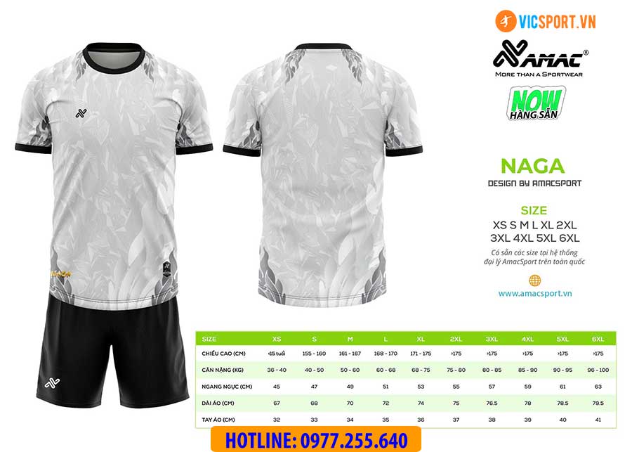 Áo đá banh thiết kế Ama Naga - Hình ảnh 5