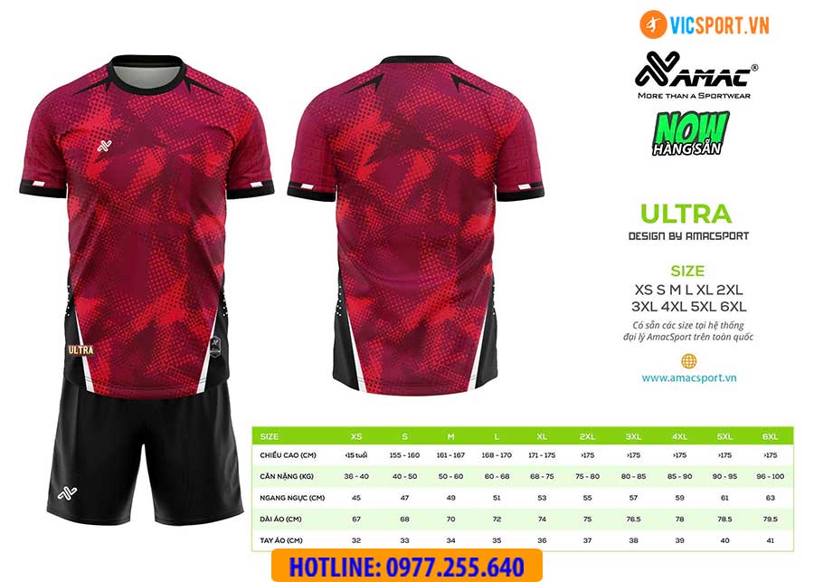 Áo đá banh thiết kế Amac Ultra - Hình ảnh 15