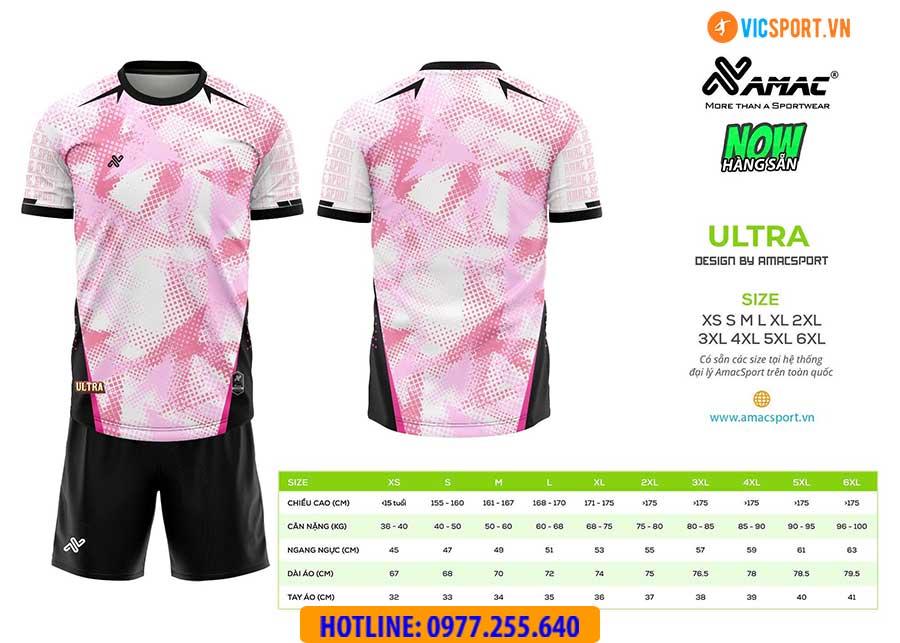 Áo đá banh thiết kế Amac Ultra - Hình ảnh 18