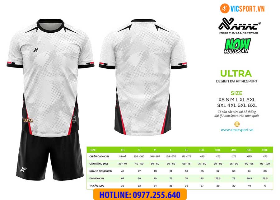 Áo đá banh thiết kế Amac Ultra - Hình ảnh 17