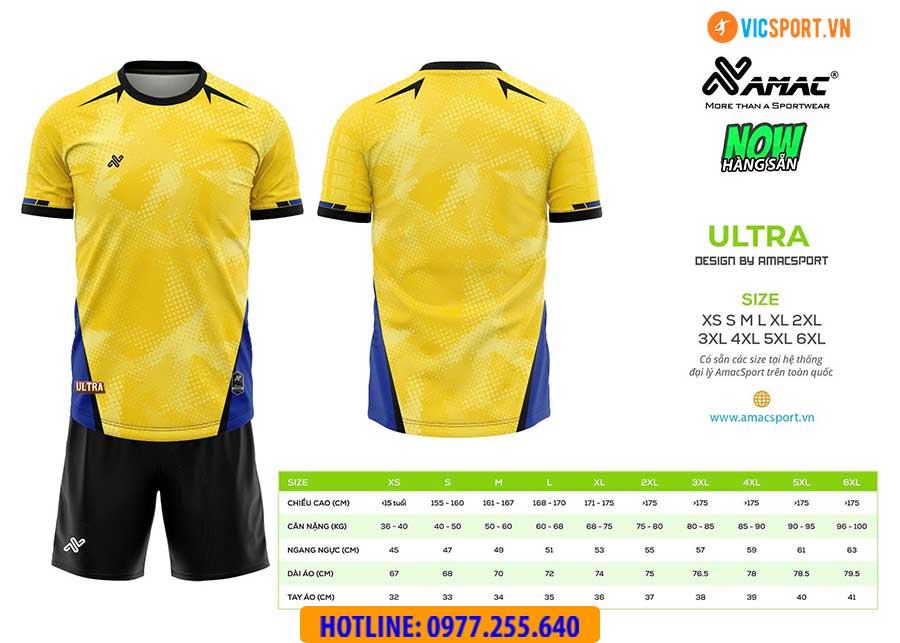 Áo đá banh thiết kế Amac Ultra - Hình ảnh 19