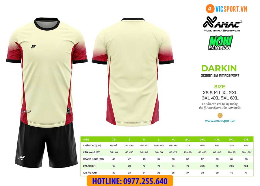 Áo đá banh thiết kế Amac Darkin - Hình ảnh 14