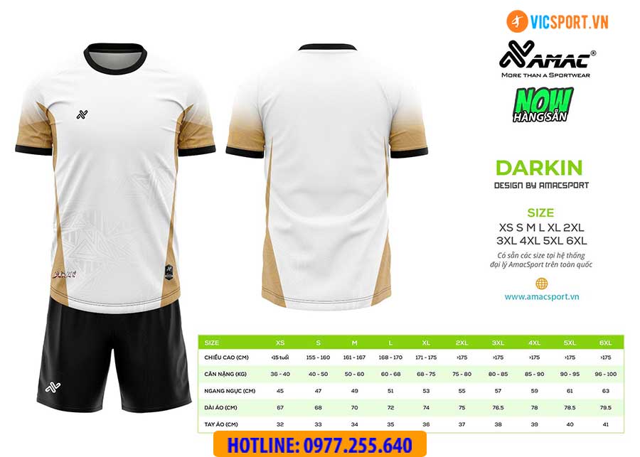 Áo đá banh thiết kế Amac Darkin - Hình ảnh 15