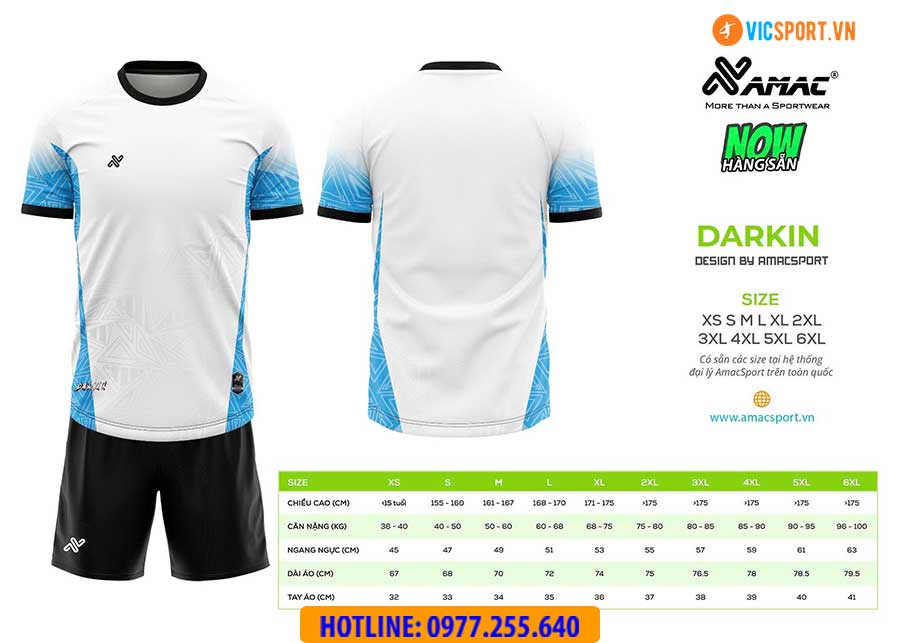 Áo đá banh thiết kế Amac Darkin - Hình ảnh 17