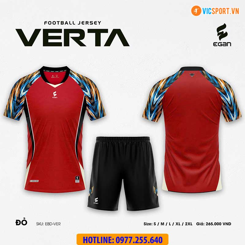 Áo đá banh không logo Egan Verta - Hình ảnh 29