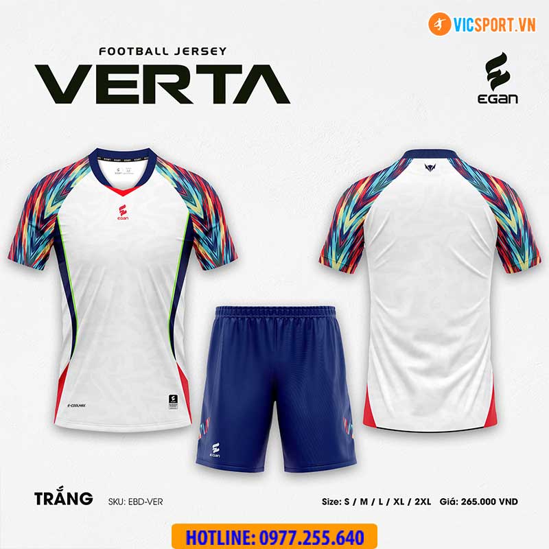 Áo đá banh không logo Egan Verta - Hình ảnh 28