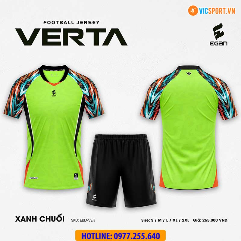Áo đá banh không logo Egan Verta - Hình ảnh 31