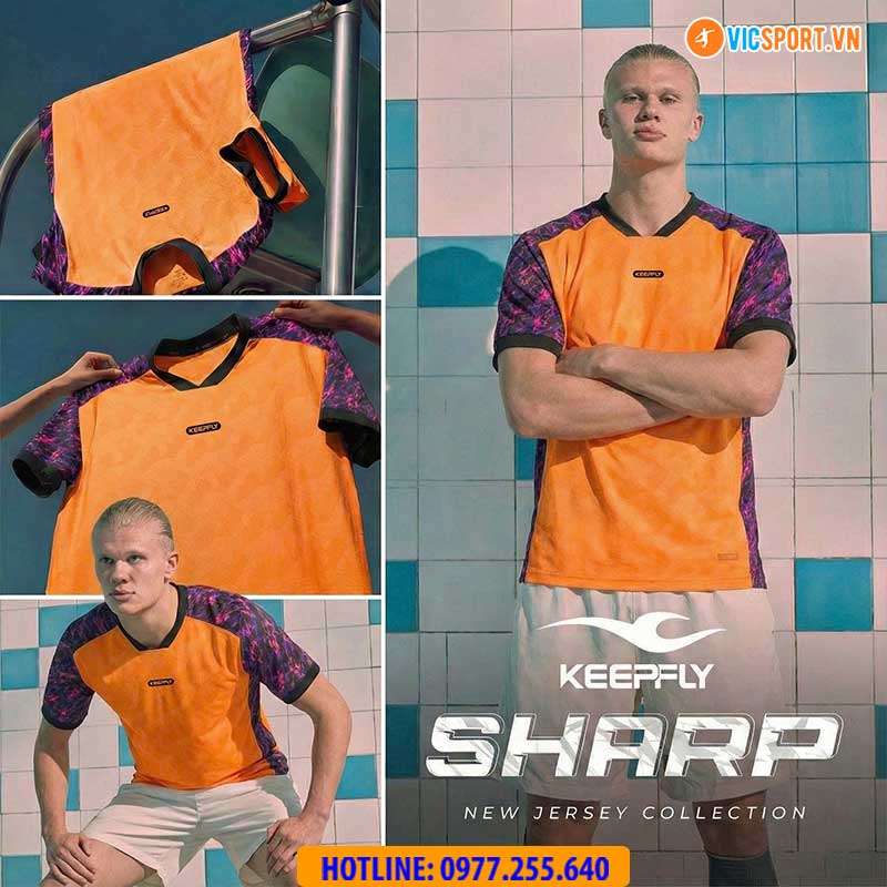 Áo đá banh không logo Keepfly Sharp - Hình ảnh 4