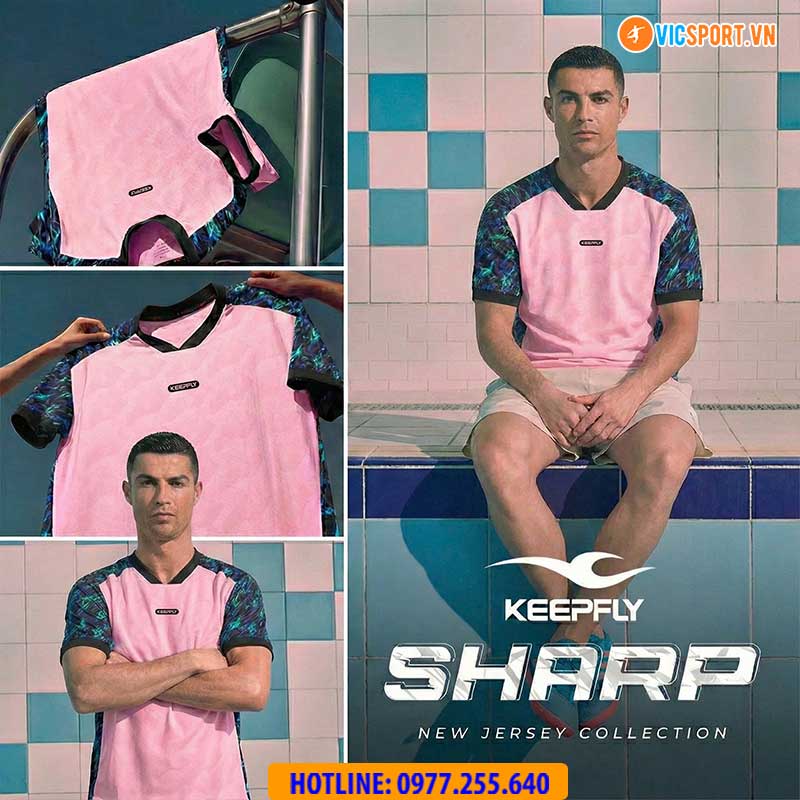 Áo đá banh không logo Keepfly Sharp - Hình ảnh 5