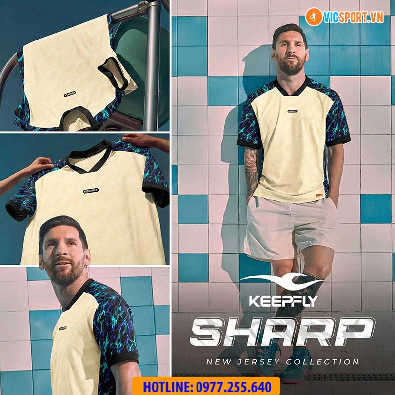 Áo đá banh không logo Keepfly Sharp - Hình ảnh 6