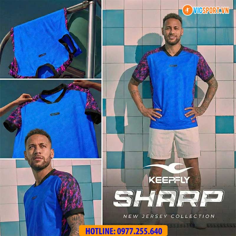 Áo đá banh không logo Keepfly Sharp - Hình ảnh 10