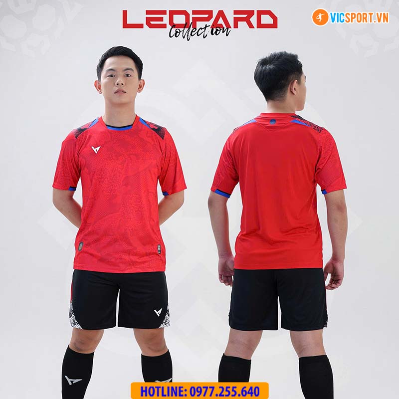 Áo đá banh không logo VH Leopard - Hình ảnh 17