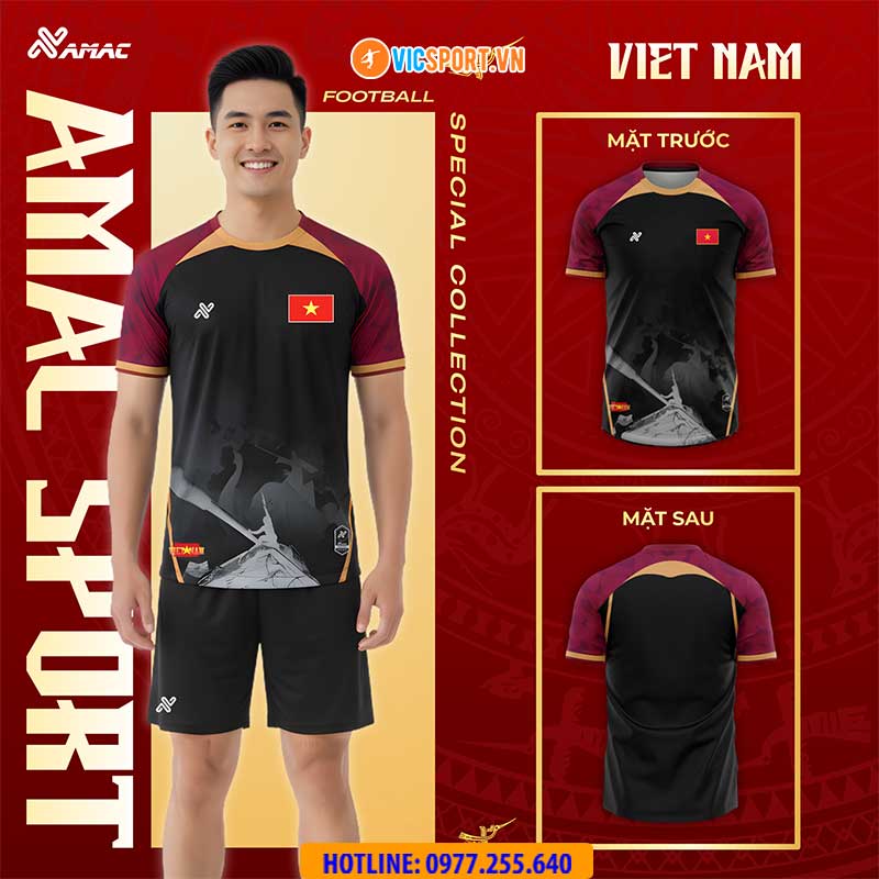 Áo đá banh thiết kế Amac đội tuyển Việt Nam HKĐV - Hình ảnh 33
