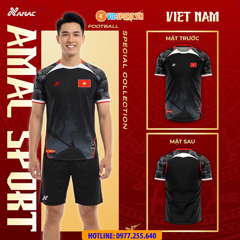 Áo đá banh thiết kế Amac đội tuyển Việt Nam HKĐV - Hình ảnh 32