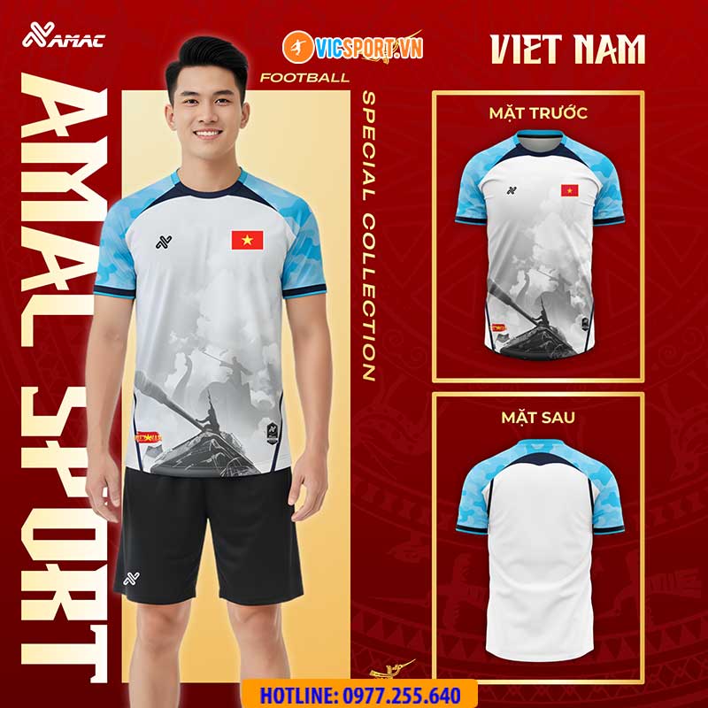 Áo đá banh thiết kế Amac đội tuyển Việt Nam HKĐV - Hình ảnh 34