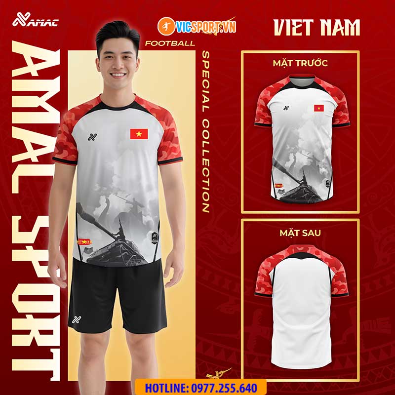 Áo đá banh thiết kế Amac đội tuyển Việt Nam HKĐV - Hình ảnh 35