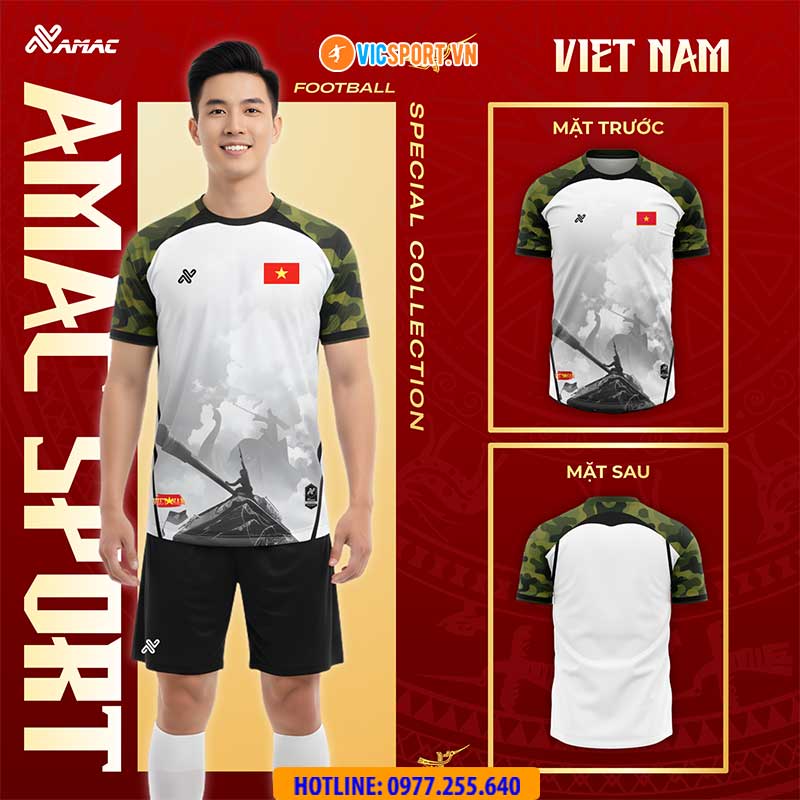 Áo đá banh thiết kế Amac đội tuyển Việt Nam HKĐV - Hình ảnh 38