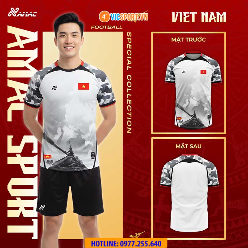 Áo đá banh thiết kế Amac đội tuyển Việt Nam HKĐV - Hình ảnh 39