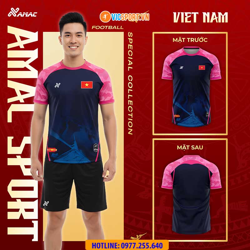 Áo đá banh thiết kế Amac đội tuyển Việt Nam HKĐV - Hình ảnh 41