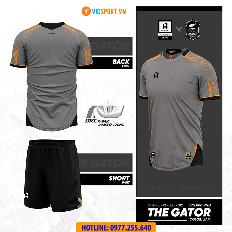 Áo đá banh không logo HP Gator - Hình ảnh 7