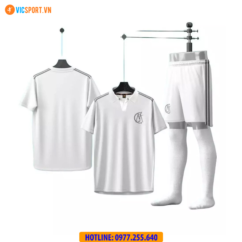 Áo đá banh Clb Real Madrid mùa giải 2026-2027 vải mè - Hình ảnh 8