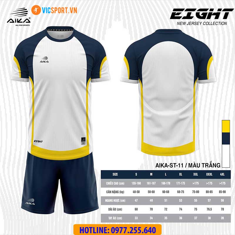 Áo đá banh thiết kế Aika Eight - Hình ảnh 5