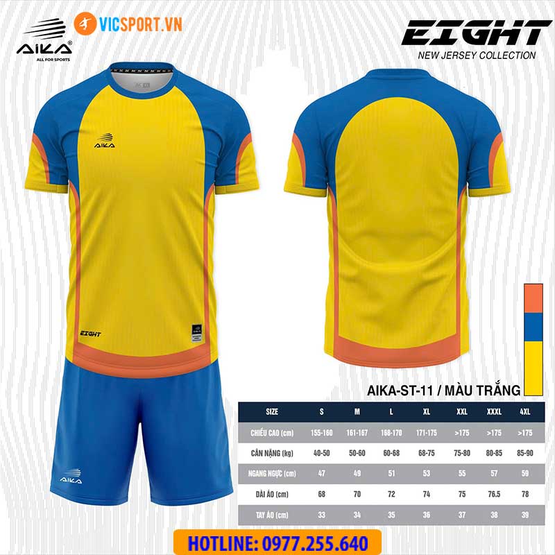 Áo đá banh thiết kế Aika Eight - Hình ảnh 6