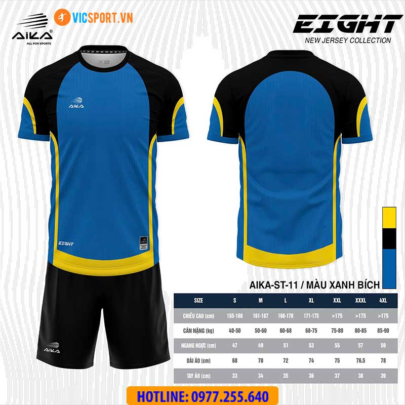 Áo đá banh thiết kế Aika Eight - Hình ảnh 7