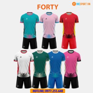 Áo đá banh thiết kế Aika Forty