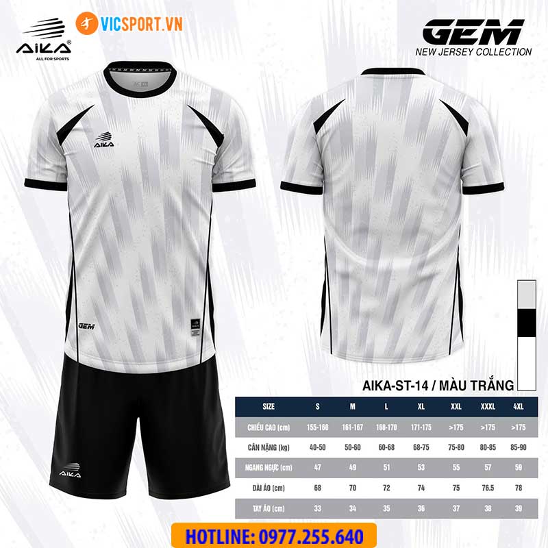 Áo đá banh thiết kế Aika Gem - Hình ảnh 5
