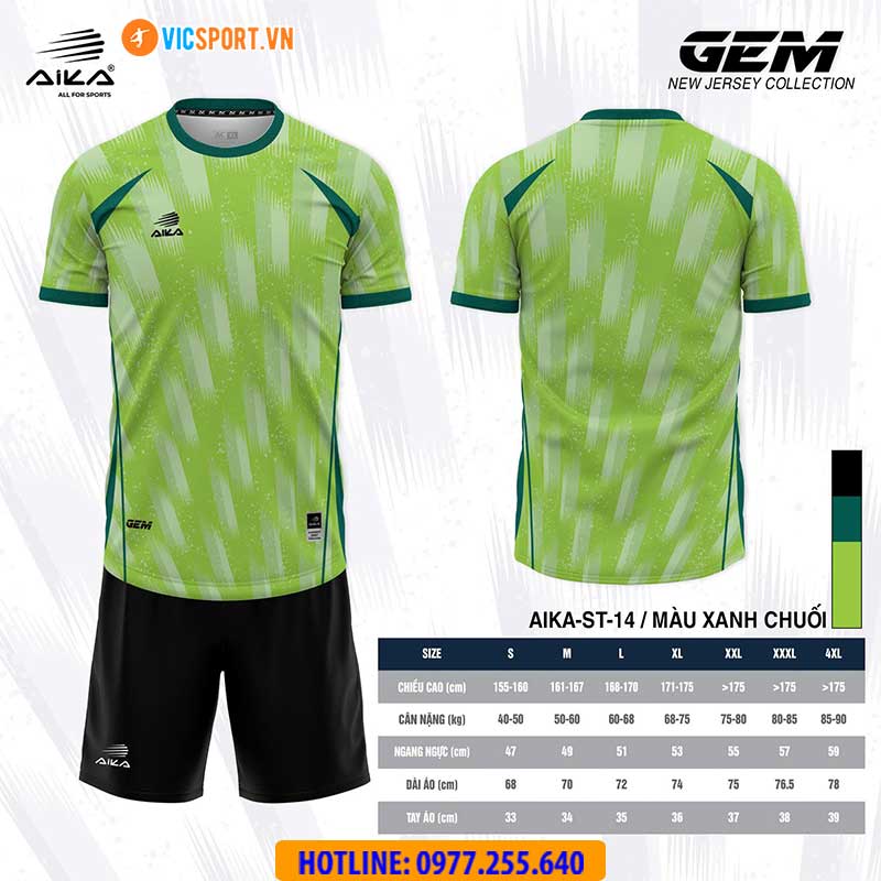 Áo đá banh thiết kế Aika Gem - Hình ảnh 7