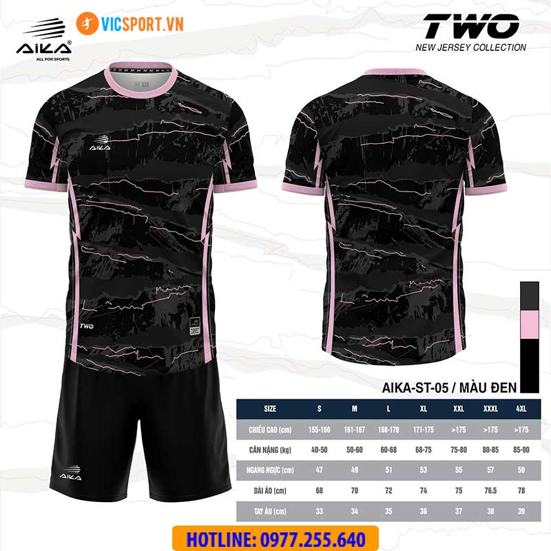 Áo đá banh thiết kế Aika Two - Hình ảnh 13