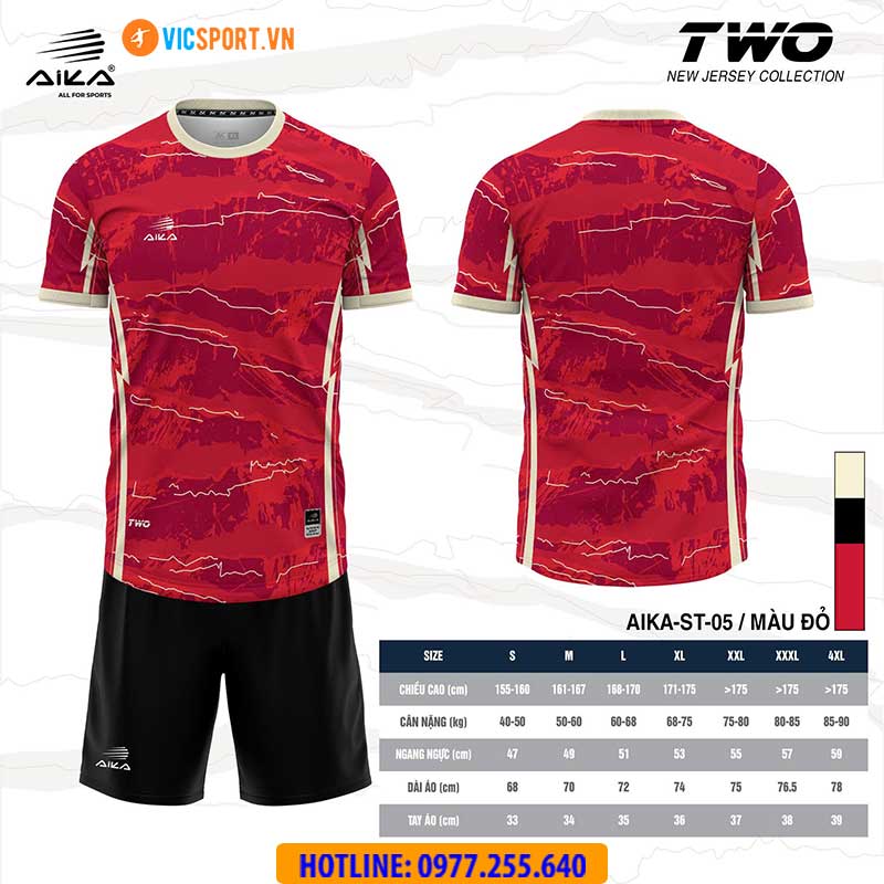 Áo đá banh thiết kế Aika Two - Hình ảnh 12