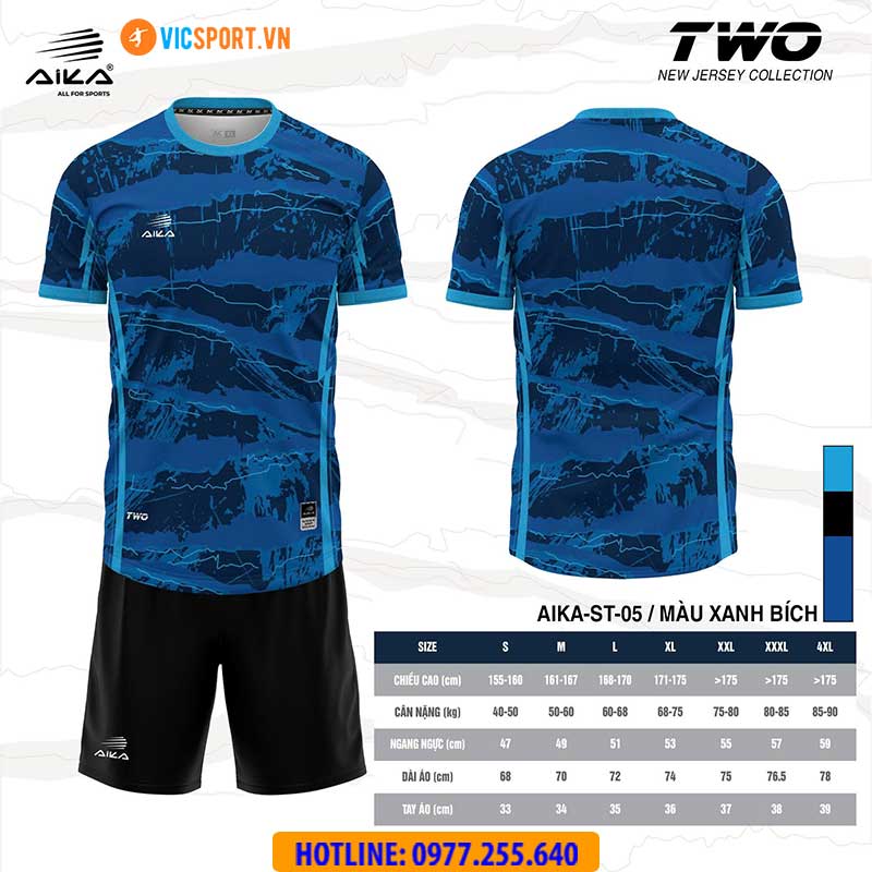 Áo đá banh thiết kế Aika Two - Hình ảnh 10