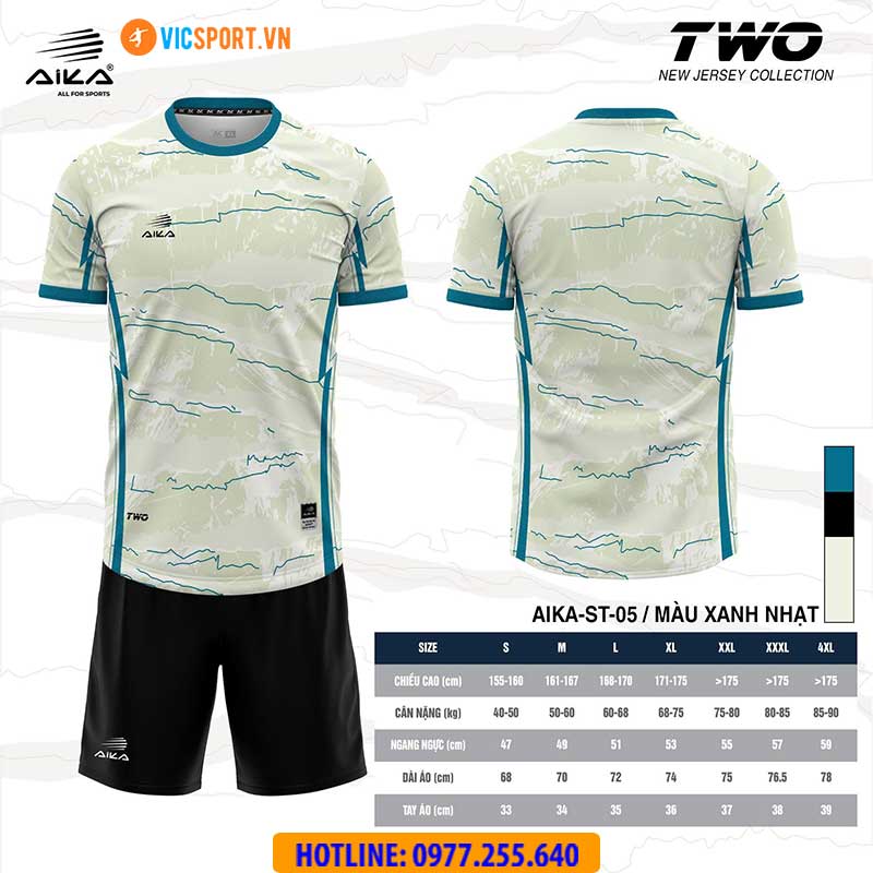 Áo đá banh thiết kế Aika Two - Hình ảnh 9