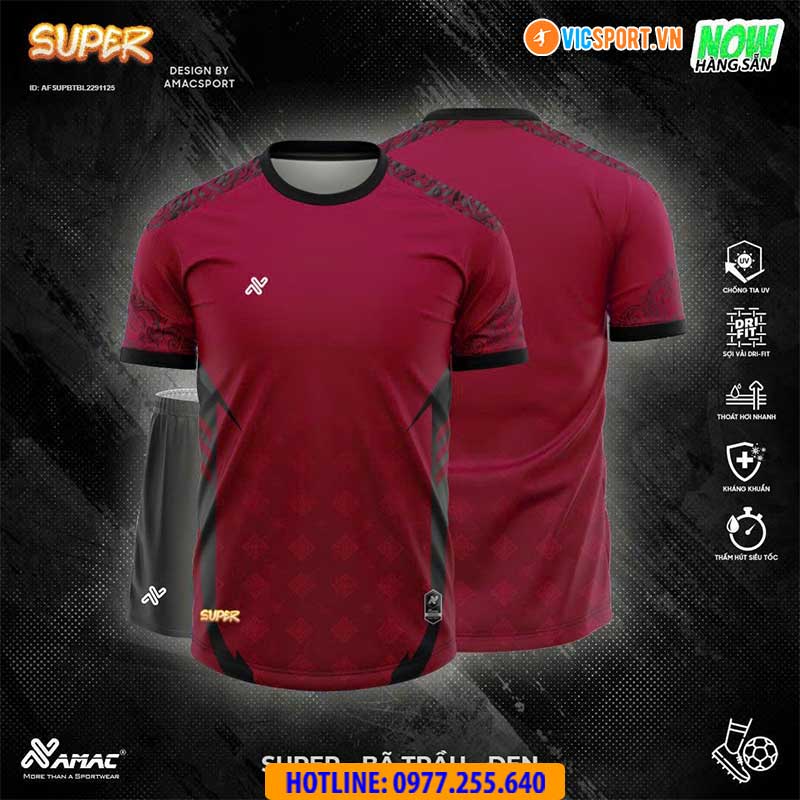 Áo đá banh thiết kế Amac Super - Hình ảnh 20