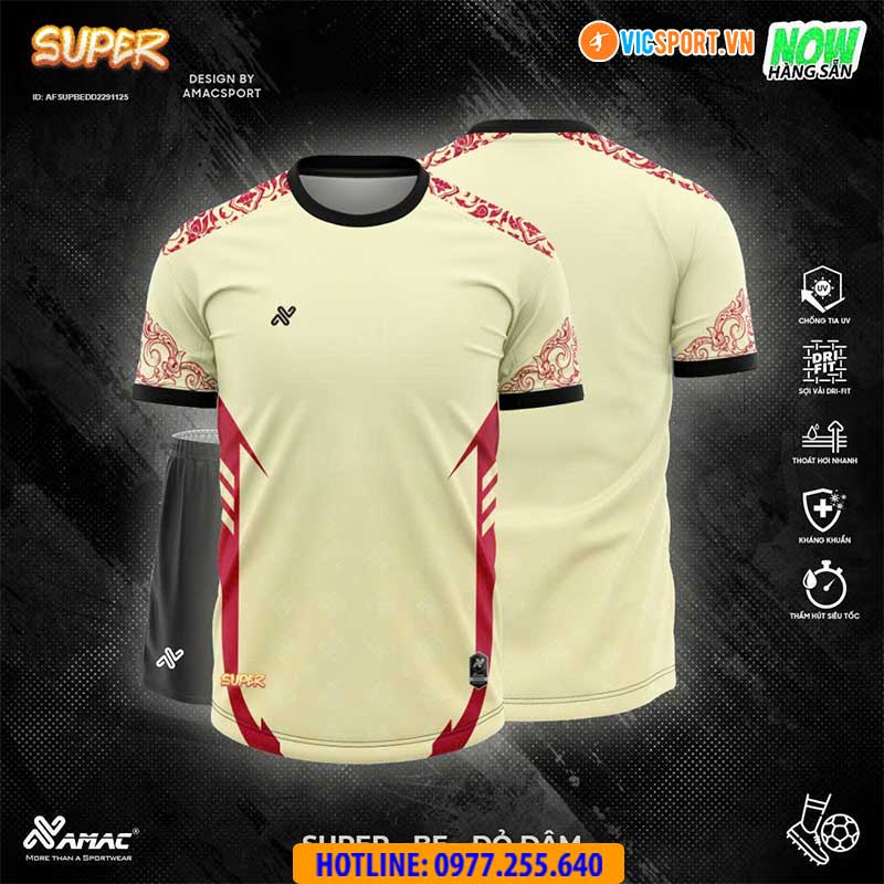 Áo đá banh thiết kế Amac Super - Hình ảnh 18