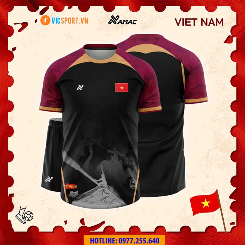 Áo đá banh thiết kế Amac đội tuyển Việt Nam HKĐV - Hình ảnh 43