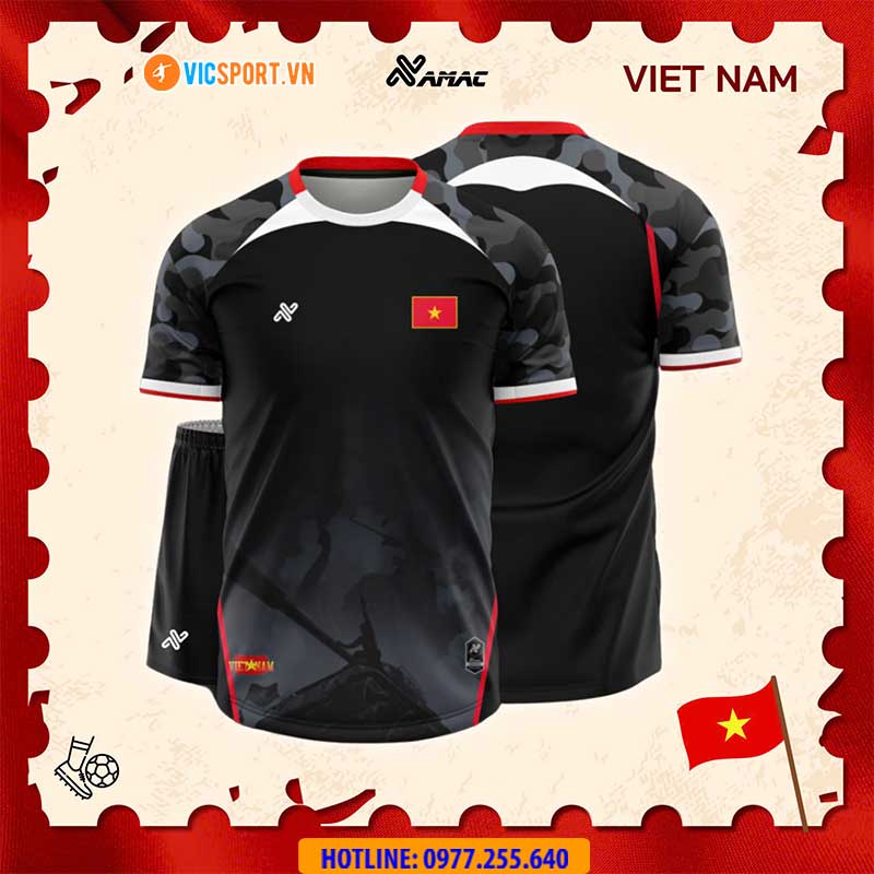 Áo đá banh thiết kế Amac đội tuyển Việt Nam HKĐV - Hình ảnh 42